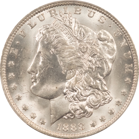 Morgan Dollars 1888-O MORGAN DOLLAR – PCGS MS-64, WHITE & PREMIUM QUALITY!
