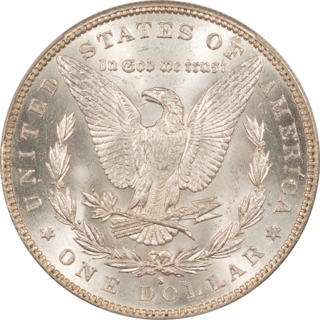 Morgan Dollars 1894-S MORGAN DOLLAR – PCGS MS-64, BLAST WHITE, PREMIUM QUALITY!