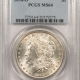Morgan Dollars 1899-O MORGAN DOLLAR – PCGS MS-64, LOOKS 65, PREMIUM QUALITY!