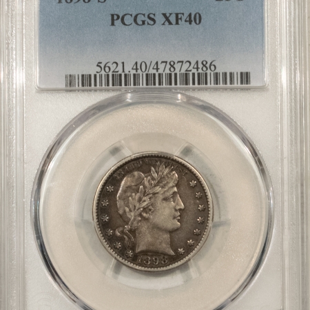 New Store Items 1898-S BARBER QUARTER – PCGS XF-40