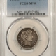Barber Quarters 1897-S BARBER QUARTER – PCGS VF-20, PERFECT!