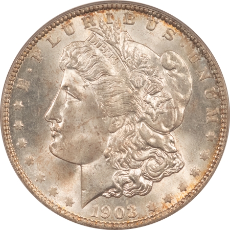 Morgan Dollars 1903-O MORGAN DOLLAR – PCGS MS-65, A FRESH ORIGINAL GEM!