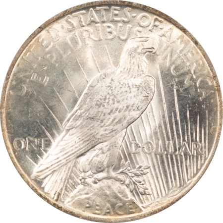 New Certified Coins 1924 PEACE DOLLAR – PCGS MS-65, FRESH WHITE GEM!