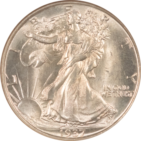 New Certified Coins 1937 WALKING LIBERTY HALF DOLLAR – NGC MS-64 BLAST WHITE