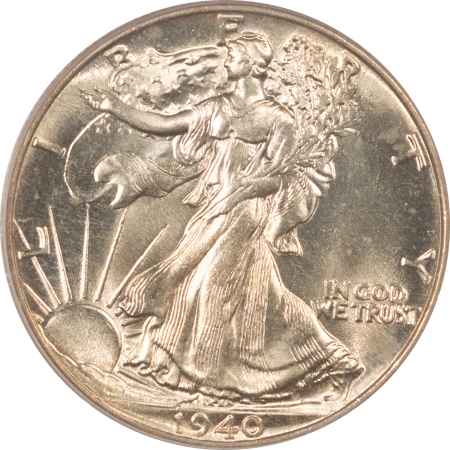 New Certified Coins 1940 WALKING LIBERTY HALF DOLLAR – PCGS MS-64, PREMIUM QUALITY!