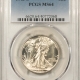 New Certified Coins 1944 WALKING LIBERTY HALF DOLLAR – PCGS MS-64