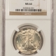 New Certified Coins 1945-D WALKING LIBERTY HALF DOLLAR – PCGS MS-65 BLAZING WHITE!