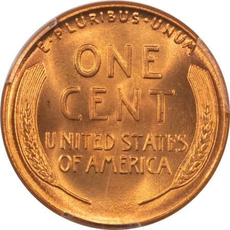 Lincoln Cents (Wheat) 1945-D LINCOLN CENT – PCGS MS-67 RD, WAS CAC! PREMIUM QUALITY+!