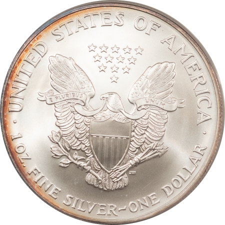 American Silver Eagles 2004 $1 AMERICAN SILVER EAGLE, 1 OZ – PCGS MS-69