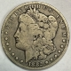 Dollars 1879-CC MORGAN DOLLAR, CAPPED DIE – CIRCULATED, CARSON CITY!