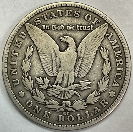 Dollars 1890-CC MORGAN DOLLAR – NICE PLEASING CIRCULATED, CARSON CITY!