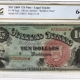 Large U.S. Notes 1869 $5 RAINBOW LEGAL-TENDER, FR-64, PCGS 64 PPQ; FRESH FROM AN OLD COLLECTION