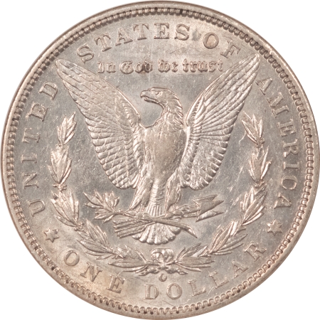 Dollars 1893-O MORGAN DOLLAR – NGC AU-53, WHITE & FLASHY!