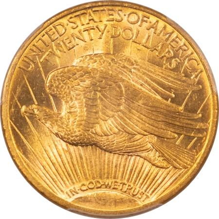 $20 1914-S $20 ST GAUDENS GOLD – PCGS MS-64