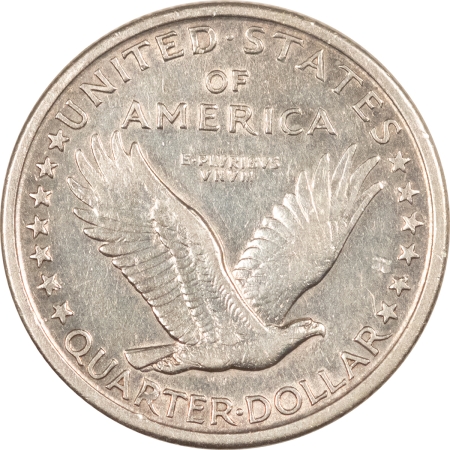 New Store Items 1917 STANDING LIBERTY QUARTER, TYPE I – UNCIRCULATED DETAILS W/ AN OLD CLEANING!