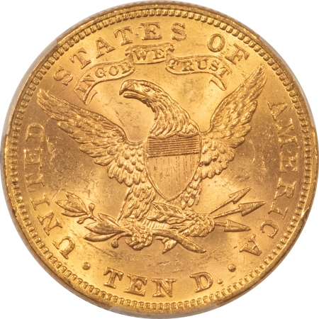 $10 1882 $10 LIBERTY GOLD – PCGS MS-62