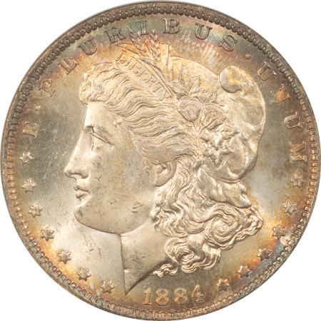 Morgan Dollars 1884-O MORGAN DOLLAR – ANACS MS-65, OLD ANA HOLDER! #KP5108 PREMIUM QUALITY!
