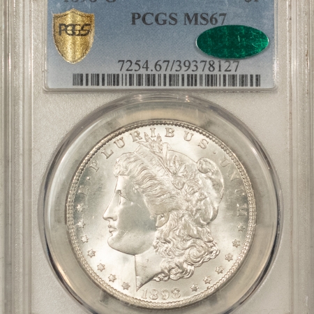 New Store Items 1898-O MORGAN DOLLAR – PCGS MS-67, WHITE, PRISTINE! CAC APPROVED!