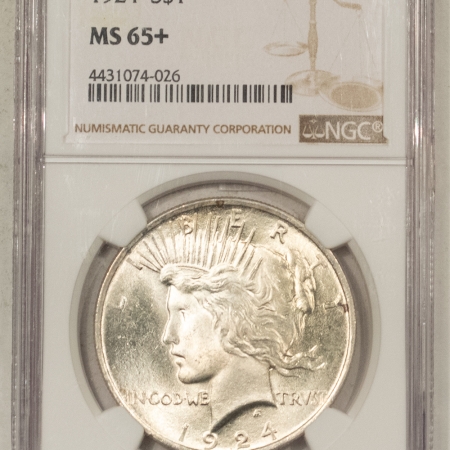 New Store Items 1924 PEACE DOLLAR – NGC MS-65+