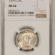 New Certified Coins 1926 STANDING LIBERTY QUARTER – NGC MS-62