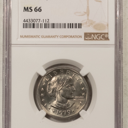 Eisenhower Dollars 1979-D $1 SUSAN B. ANTHONY DOLLAR – NGC MS-66