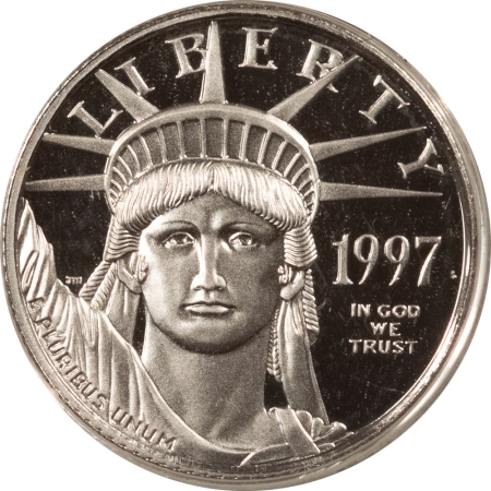 American Platinum Eagles 1997-W 1/10 OZ $10 PROOF PLATINUM AMERICAN EAGLE – GEM PROOF, ORG GOVERNMENT PKG