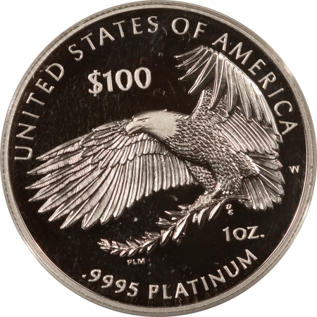 American Platinum Eagles 2019-W 1 OZ $100 PLATINUM AMERICAN EAGLE – LIBERTY, FRESH GEM PROOF, GOVT PKG