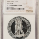 New Certified Coins 2019 PALAU $10 2 OZ SILVER, ETERNAL SCULPTURES LEDA AND THE SWAN, NGC PF-70 UCAM