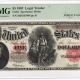 Large Federal Reserve Notes 1914 $5 FEDERAL RESERVE NOTE, FR-855a, PHILADELPHIA, PMG AU-53 EPQ!